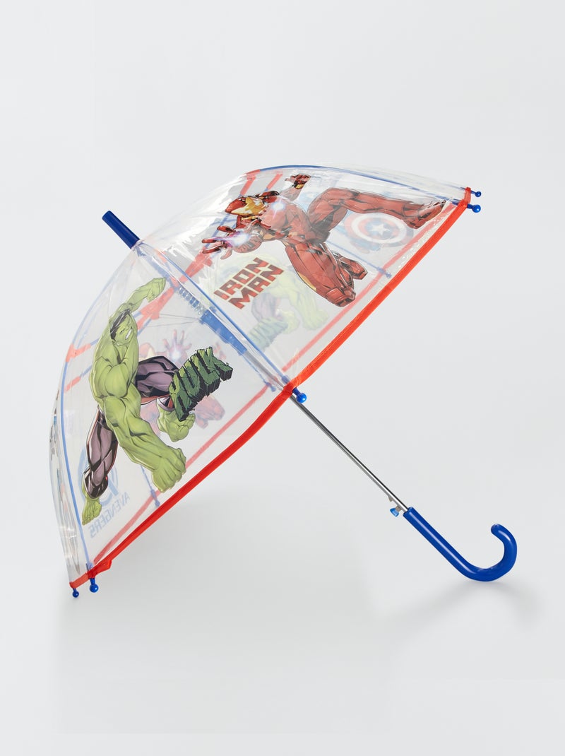 Parapluie 'Avengers' transparent Rouge - Kiabi