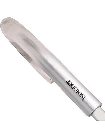 Parapluie canne automatique, cloche transparente, résistance au vent femme isotoner