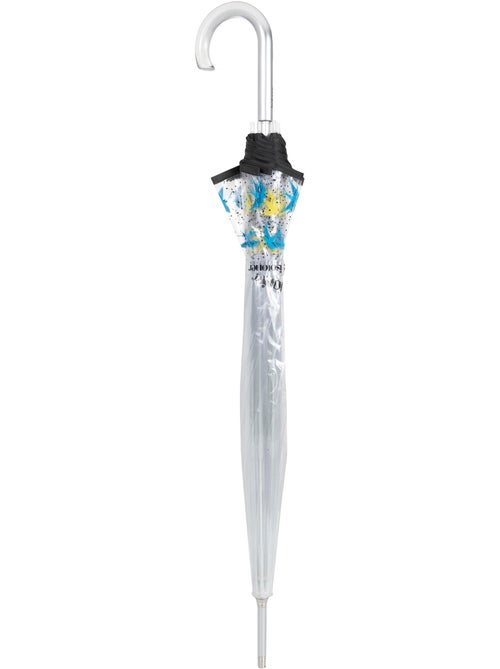 Parapluie canne Automatique, cloche transparente, résistance au vent femme Isotoner - Kiabi