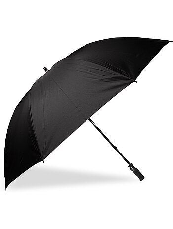 Parapluie canne golf, déperlant, couverture xl 130cm, manuelle mixte adulte isotoner