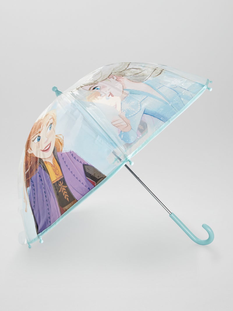 Parapluie canne 'Reine des neiges' 'Disney' bleu - Kiabi