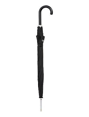 Parapluie canne, solide, ultra déperlant, ouverture automatique/fermeture manuelle adulte Isotoner