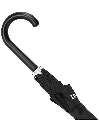 Parapluie canne, solide, ultra déperlant, ouverture automatique/fermeture manuelle adulte Isotoner