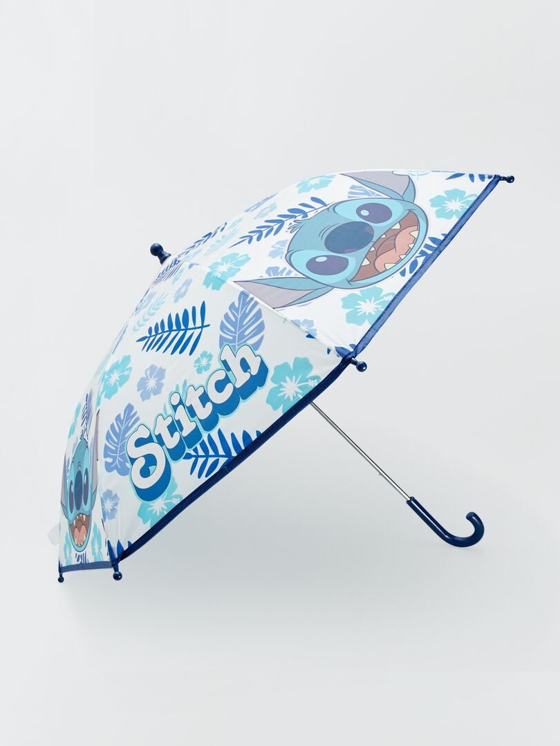 Parapluie canne 'Stitch' Bleu foncé - Kiabi