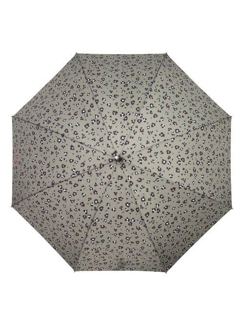 Parapluie canne, ultra-déperlant, solide, ouverture auto/ fermeture manuelle femme Isotoner - Kiabi