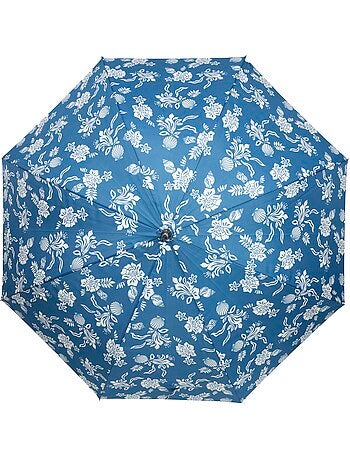 Parapluie canne, ultra dérperlant, solide, ouverture automatique/ fermeture femme Isotoner