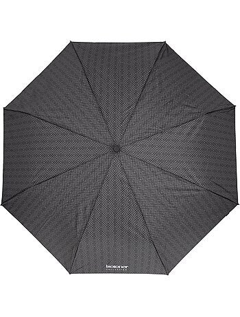 Parapluie canne, ultra dérperlant, solide, ouverture automatique/ fermeture femme Isotoner