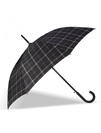 Parapluie canne, ultra dérperlant, solide, ouverture automatique/ fermeture femme Isotoner
