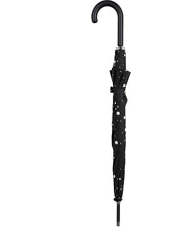 Parapluie canne, ultra dérperlant, solide, ouverture automatique/ fermeture femme Isotoner