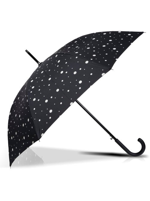 Parapluie canne, ultra dérperlant, solide, ouverture automatique/ fermeture femme Isotoner - Kiabi