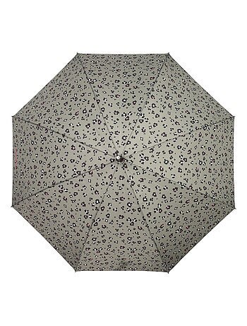 Parapluie canne, ultra dérperlant, solide, ouverture automatique/ fermeture femme Isotoner