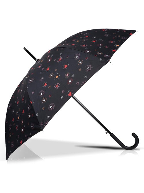 Parapluie canne, ultra dérperlant, solide, ouverture automatique/ fermeture femme Isotoner - Kiabi