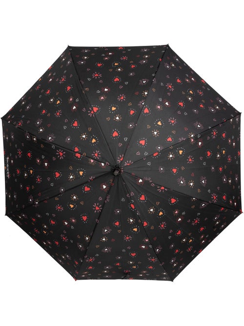 Parapluie canne, ultra dérperlant, solide, ouverture automatique/ fermeture femme Isotoner - Kiabi
