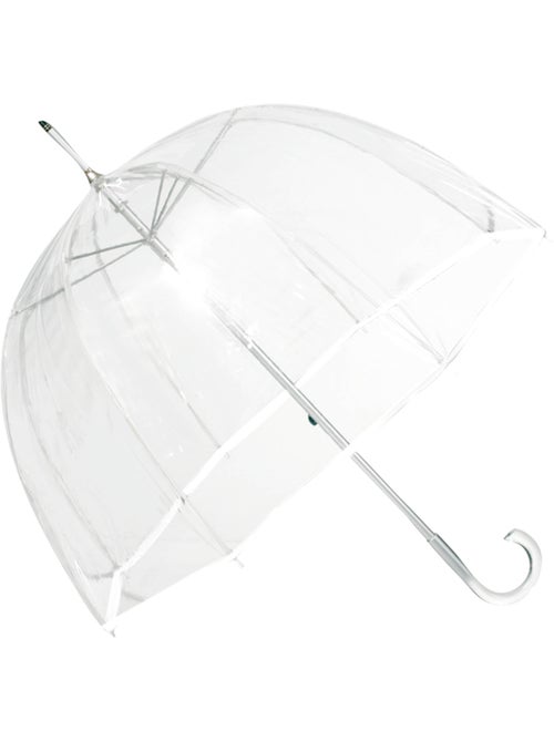 Parapluie cloche transparent canopée de 85 cm femme - Kiabi Parapluie cloche transparent canopée de 85 cm femme - Kiabi