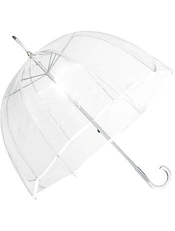 Parapluie cloche transparent canopée de 85 cm femme isotoner