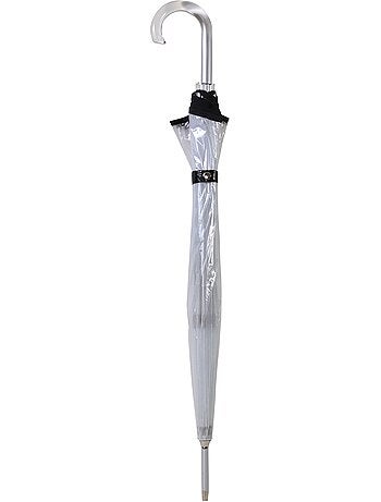Parapluie cloche transparent canopée de 85 cm femme isotoner