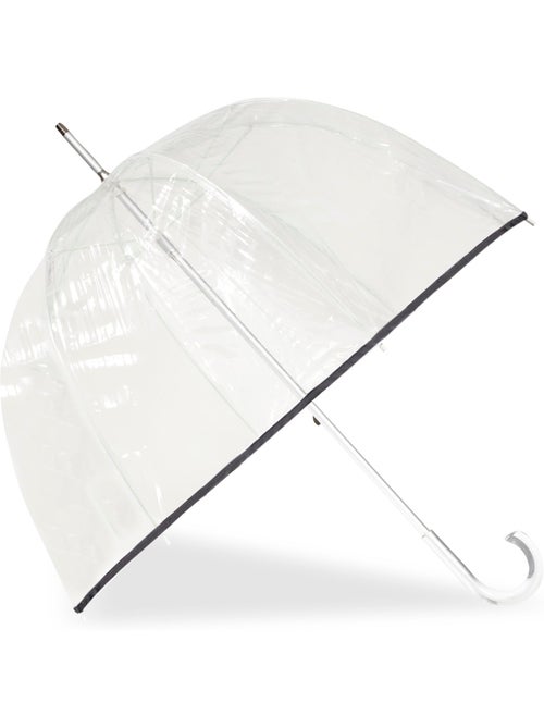 Parapluie cloche transparent canopée de 85 cm femme isotoner - Kiabi Parapluie cloche transparent canopée de 85 cm femme isotoner - Kiabi