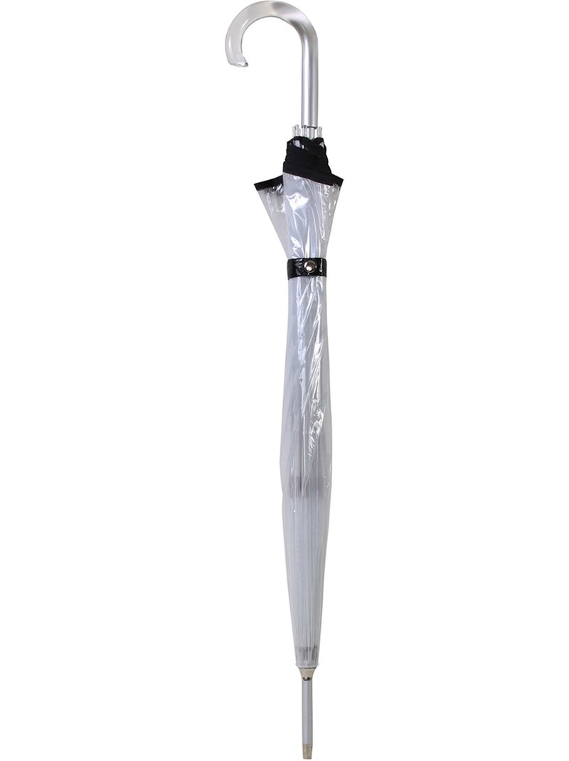 Parapluie cloche transparent canopée de 85 cm femme isotoner Noir - Kiabi