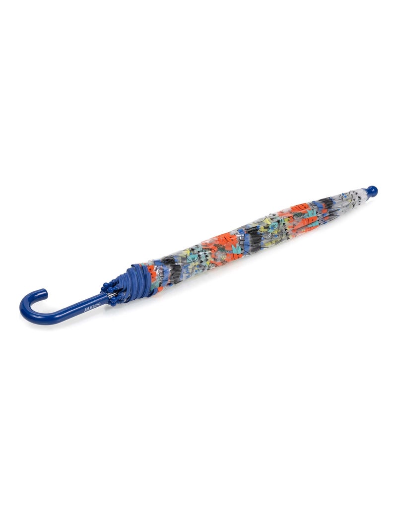 Parapluie cloche transparent, ouverture facile et sécurisante fille Isotoner Bleu - Kiabi