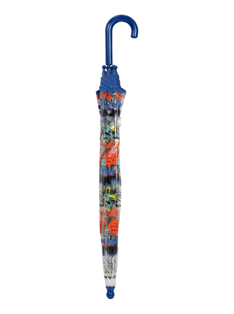 Parapluie cloche transparent, ouverture facile et sécurisante fille Isotoner Bleu - Kiabi