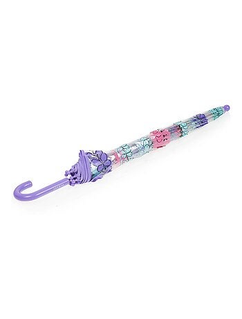 Parapluie cloche transparent, ouverture facile et sécurisante fille Isotoner