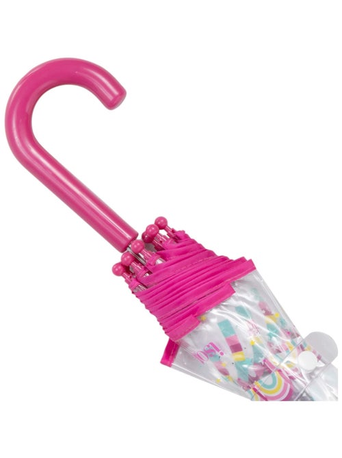 Parapluie cloche transparent, ouverture facile et sécurisante fille Isotoner - Kiabi