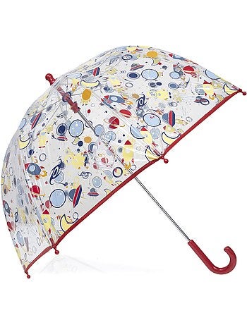 Parapluie cloche transparent, ouverture facile et sécurisante mixte enfant isotoner