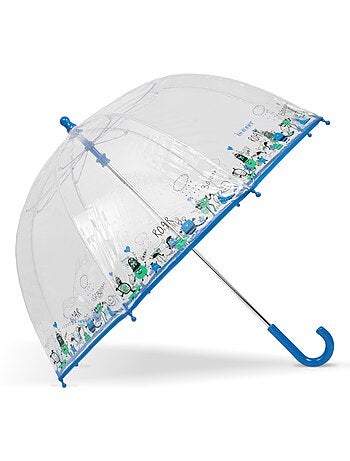 Parapluie cloche transparent, ouverture facile et sécurisante mixte enfant isotoner