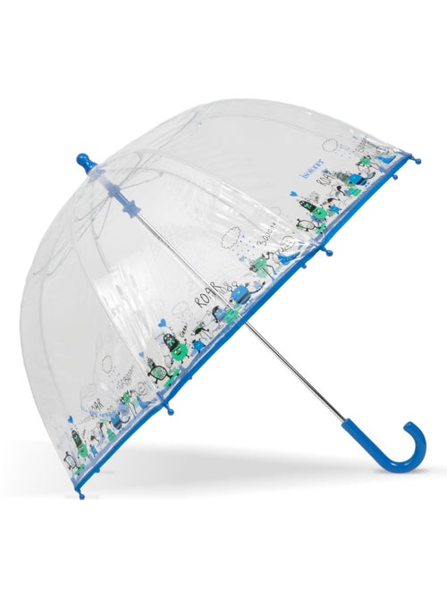 Parapluie cloche transparent, ouverture facile et sécurisante mixte enfant - Kiabi