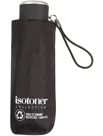 Parapluie compact 16,5cm, solide, déperlant, à ouverture manuelle femme isotoner