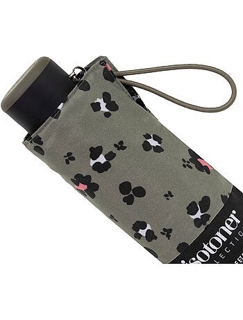 Parapluie compact 16,5cm, solide, déperlant, à ouverture manuelle femme isotoner