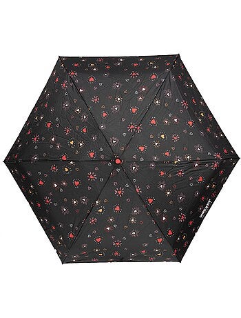 Parapluie compact 16,5cm, solide, déperlant, à ouverture manuelle femme isotoner