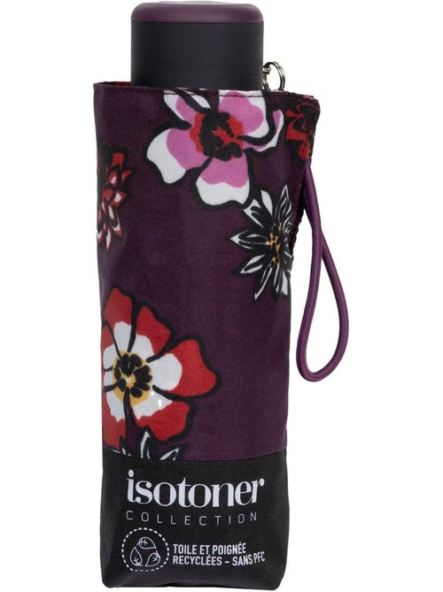 Parapluie compact 16,5cm, solide, déperlant, à ouverture manuelle femme isotoner - Kiabi