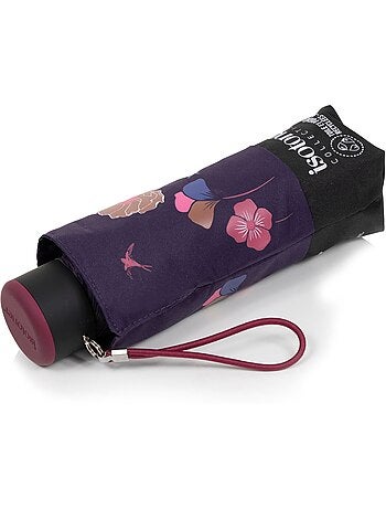 Parapluie compact 16,5cm, solide, déperlant, à ouverture manuelle femme isotoner