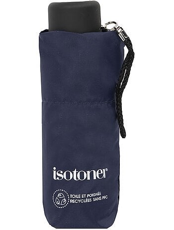Parapluie compact 17,5 cm, solide, ouverture/fermeture manuelle mixte adulte isotoner