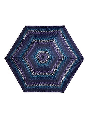 Parapluie compact 17,5 cm, solide, ouverture/fermeture manuelle mixte adulte isotoner