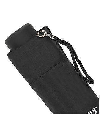 Parapluie compact, solide, ouverture/fermeture manuelle mixte adulte Isotoner