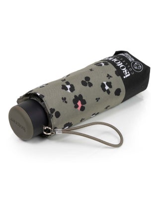 Parapluie compact, solide, ultra déperlant, à ouverture manuelle femme Isotoner