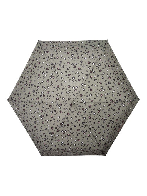 Parapluie compact, solide, ultra déperlant, à ouverture manuelle femme Isotoner - Kiabi