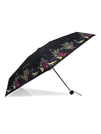 Parapluie compact, solide, ultra déperlant, à ouverture manuelle technologie femme Isotoner