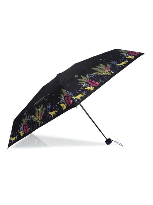 Parapluie compact, solide, ultra déperlant, à ouverture manuelle femme Isotoner - Kiabi