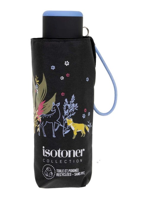 Parapluie compact, solide, ultra déperlant, à ouverture manuelle femme Isotoner - Kiabi