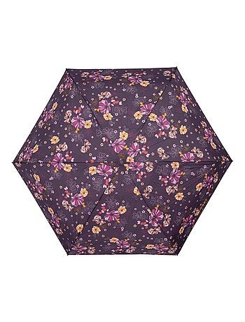 Parapluie compact, solide, ultra déperlant, à ouverture manuelle technologie femme Isotoner