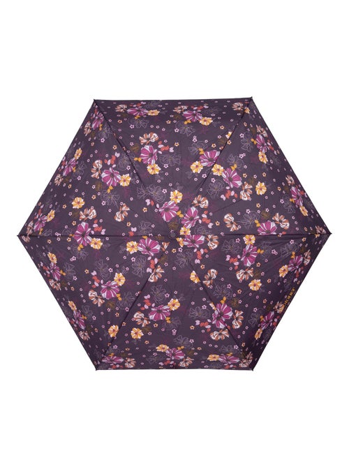 Parapluie compact, solide, ultra déperlant, à ouverture manuelle femme Isotoner - Kiabi