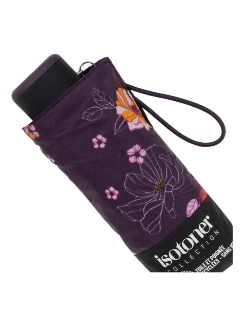 Parapluie compact, solide, ultra déperlant, à ouverture manuelle femme Isotoner - Kiabi