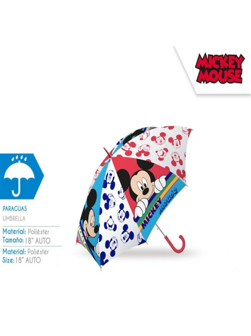 Parapluie Disney Mickey Mouse- Multicolors - 46 cm - Kiabi