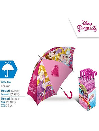 Parapluie Disney Princesses - Rose - 46 cm