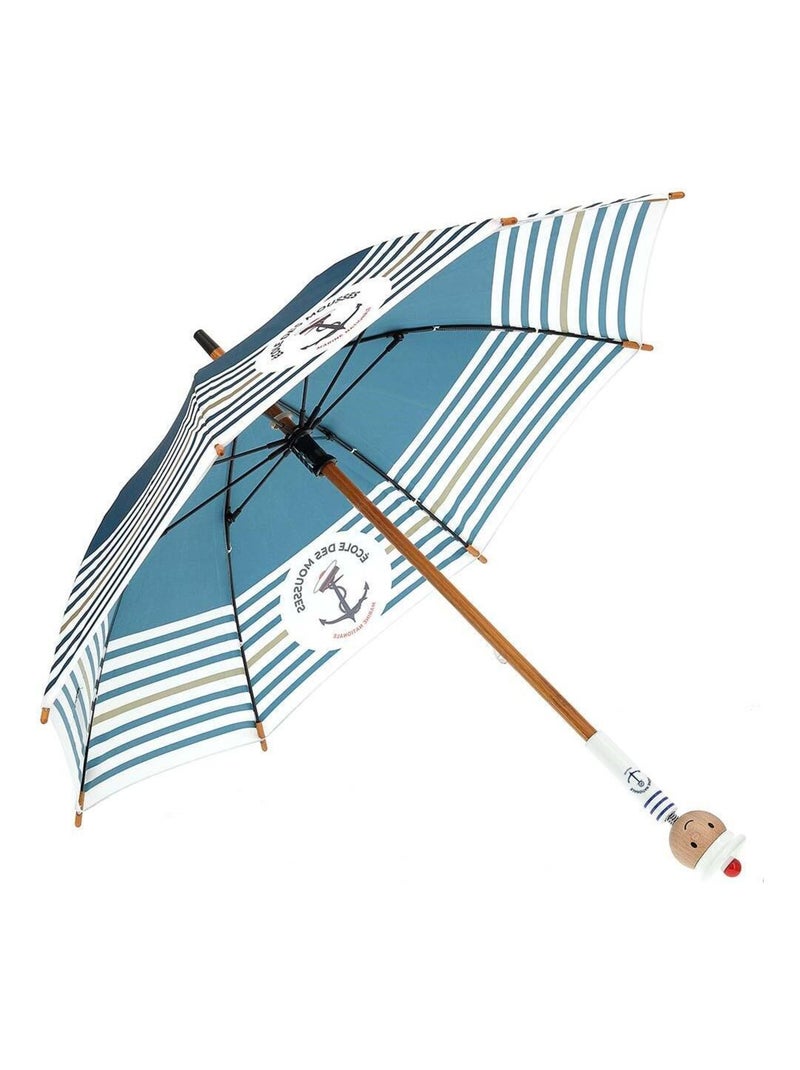 Parapluie Ecole des mousses Bleu - Kiabi