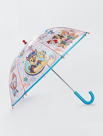 Parapluie en plastique transparent 'Pat'Patrouille