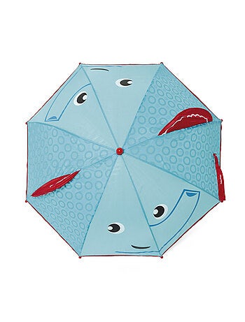 Parapluie en polyester -Fisher-Price éléphant bleu en 3D